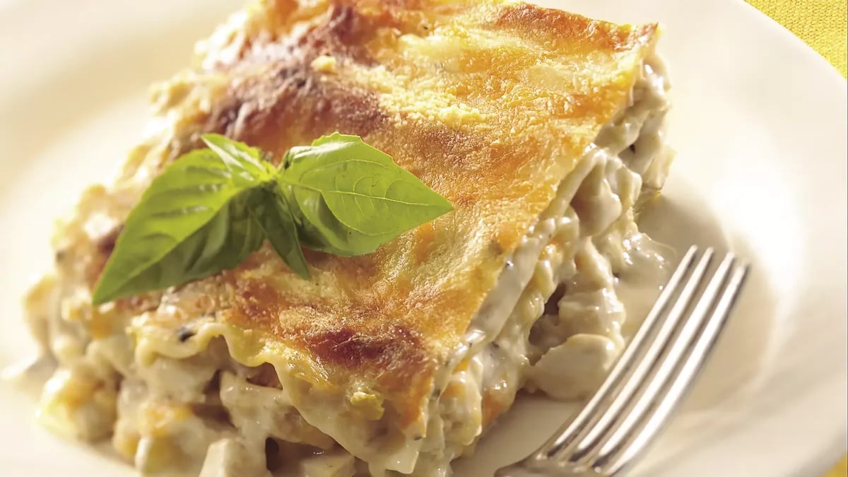 Creamy Chicken Lasagna