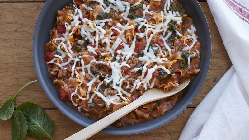 Lasagna a la Florentine Recipe - BettyCrocker.com