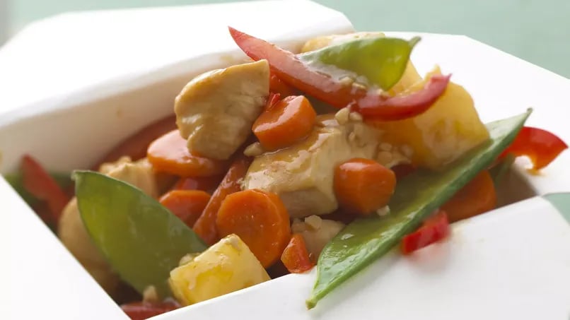 Chicken-Pineapple Stir-Fry