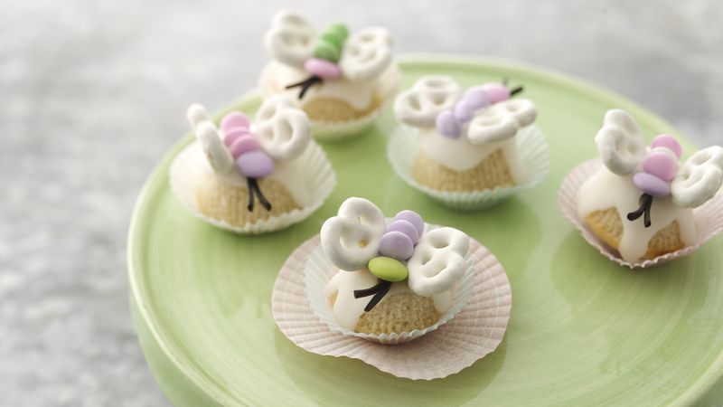 Butterfly Cupcake Petits Fours