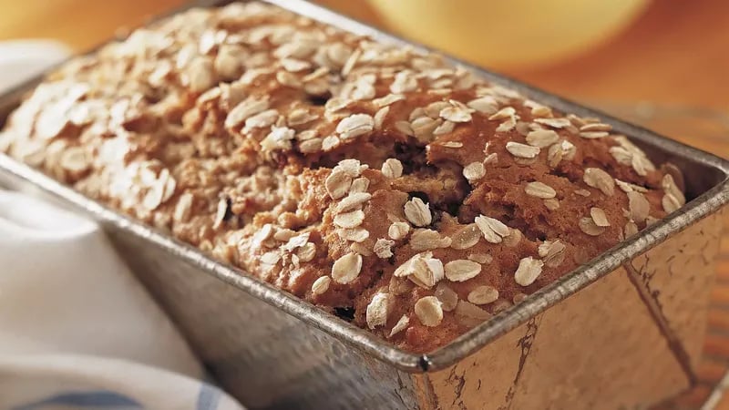 Blueberry Oatmeal Bread