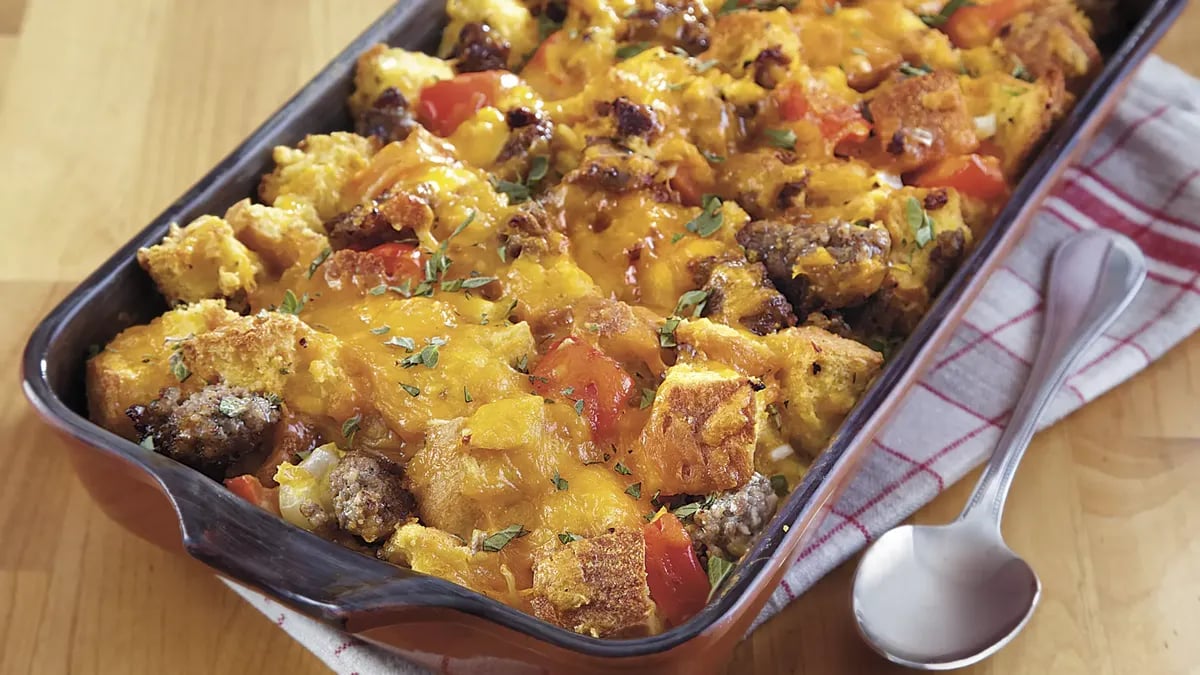 New Year’s Day Breakfast Casserole