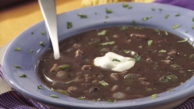 Quick Black Bean Soup