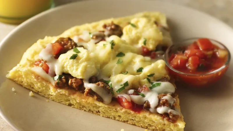 Gluten-Free Huevos Rancheros Breakfast Pizza Recipe - BettyCrocker.com