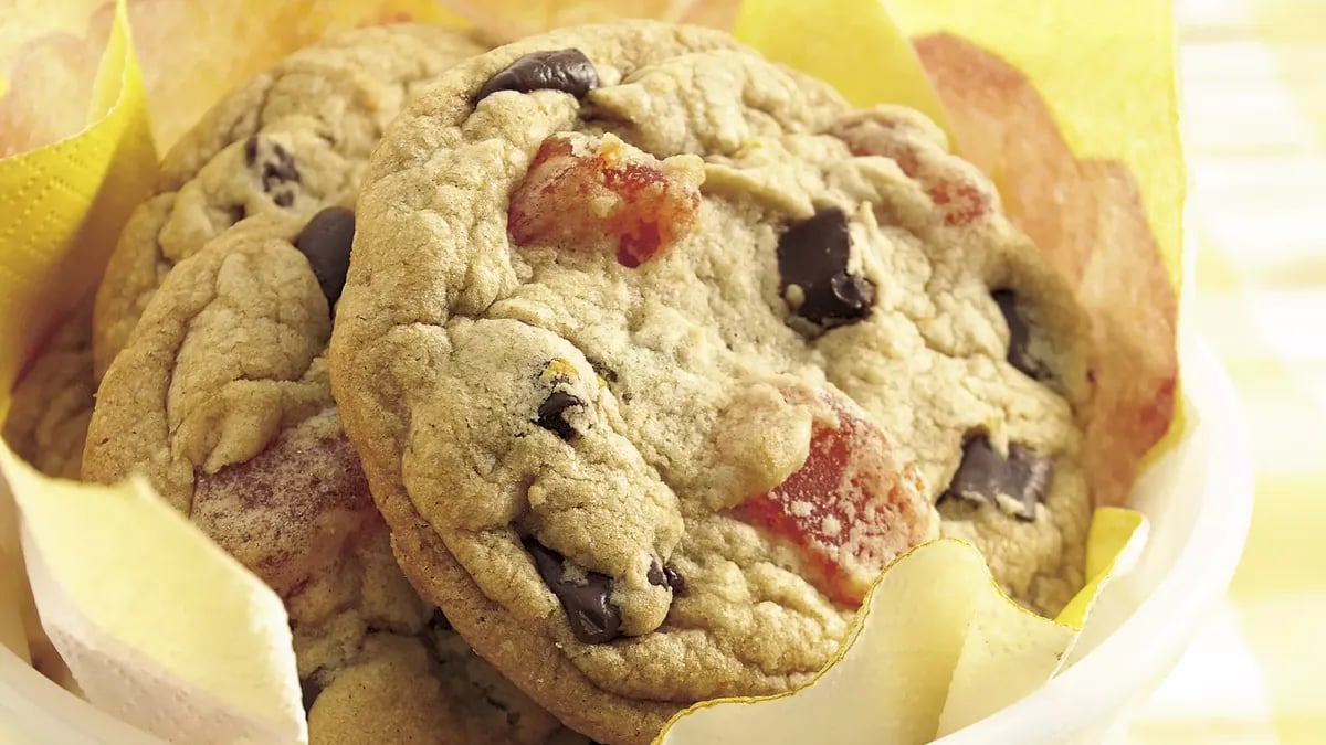 Orange-Chocolate Chunk Cookies