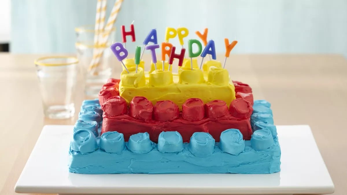 Betty crocker lego candles sale