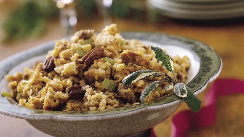 Slow-Cooker Chorizo, Pecan and Cheddar Stuffing