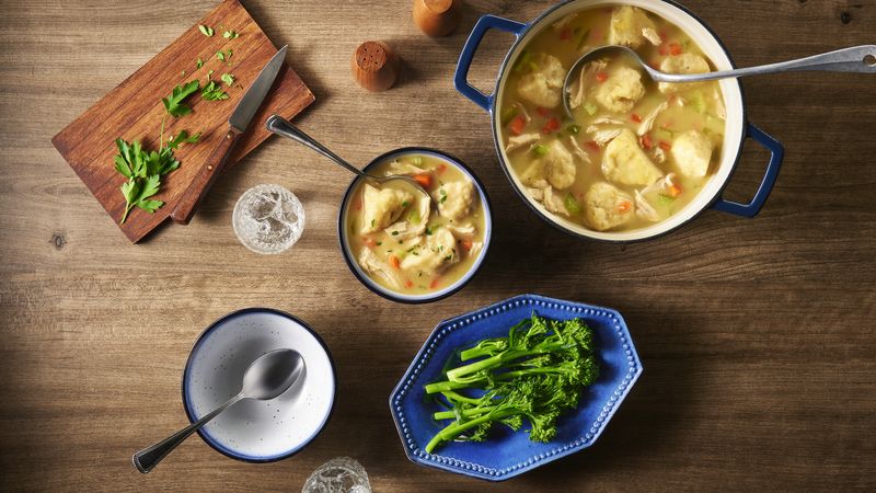 Easy Chicken and Dumplings (Cooking for Two) Recipe - Pillsbury.com