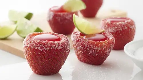 Strawberry Daiquiri Jello Shots