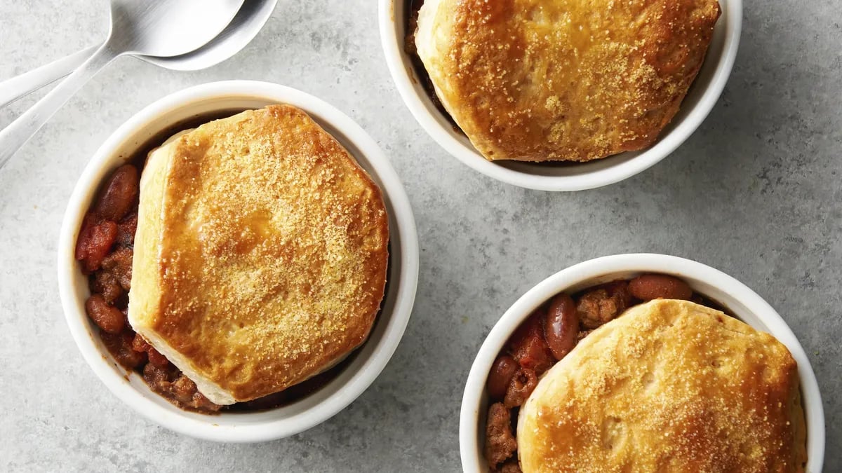 Mini Chili Pot Pies