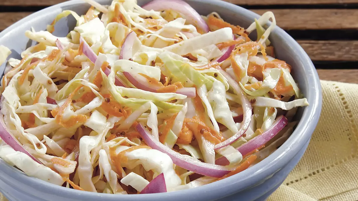 Tangy Mustard Coleslaw