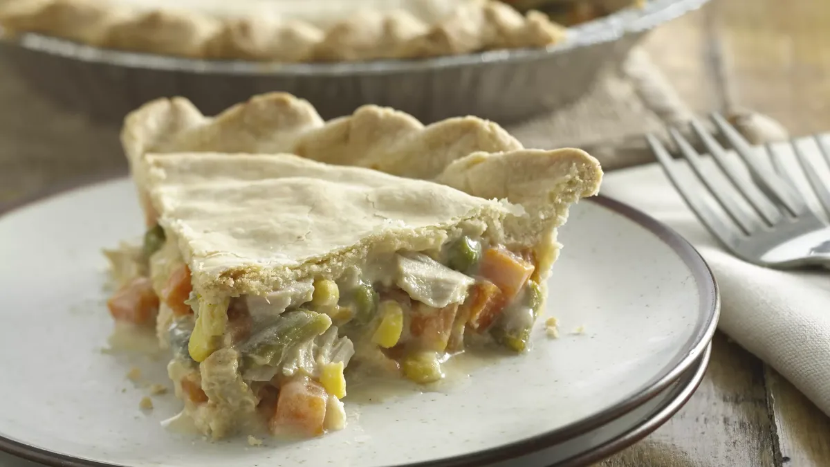 Chicken and Veggie Pot Pie