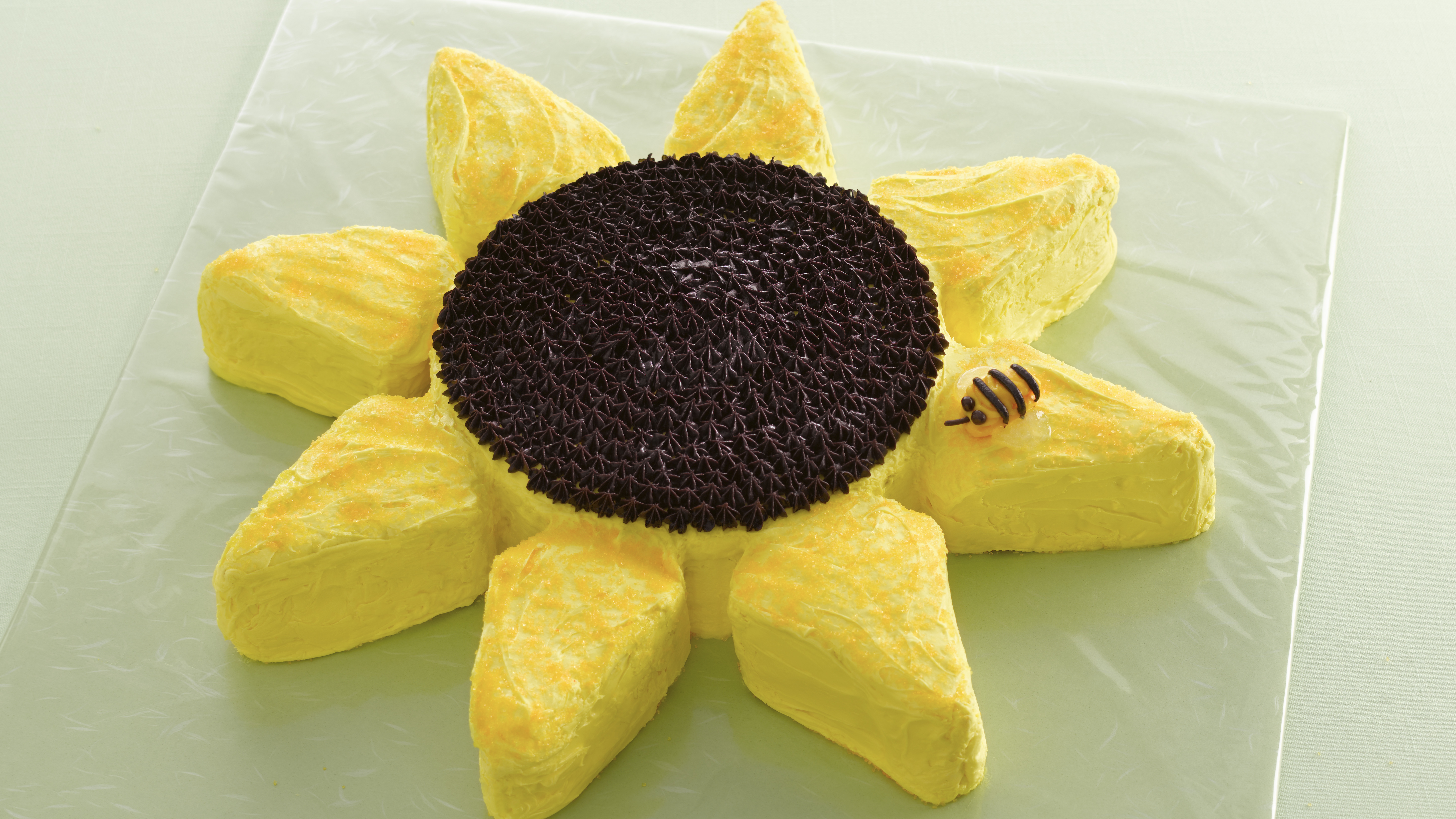 Sunflower Birthday Cake