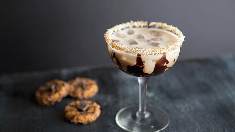 Turtle Thumbprint Cocktail Recipe - Tablespoon.com
