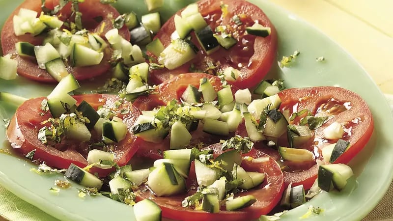 Fresh Tomato and Cucumber Salad