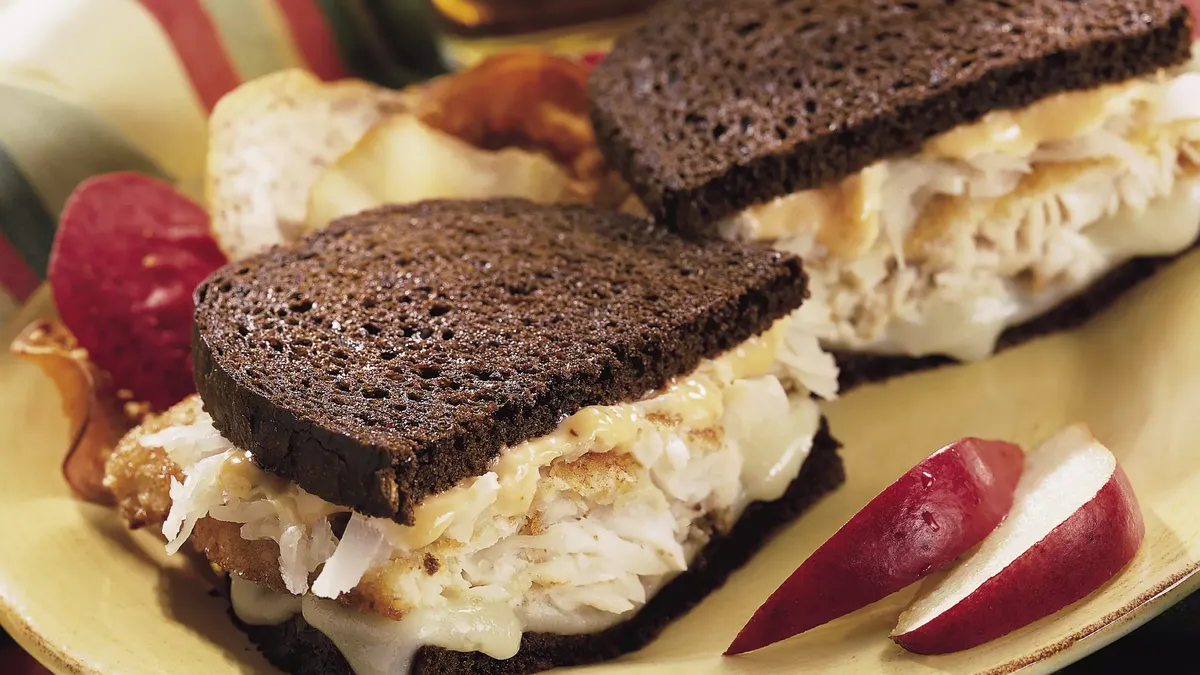 Fish Reuben Sandwiches