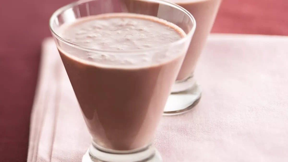 Chocolate-Raspberry Smoothies