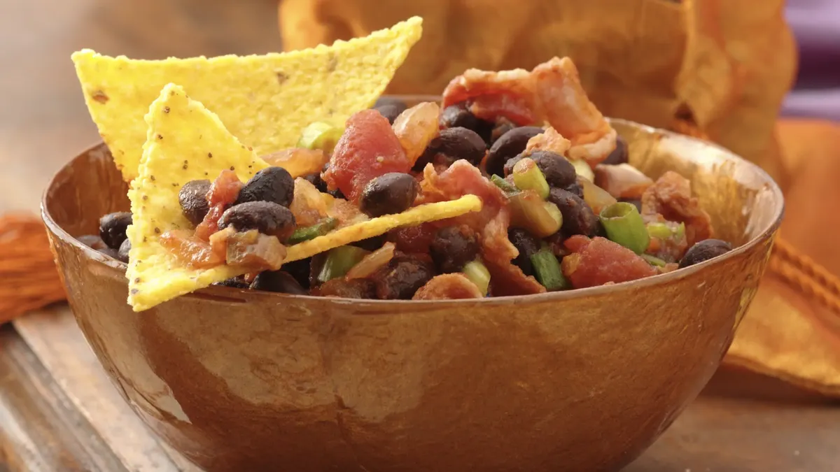 Salsa and Black Bean Dip