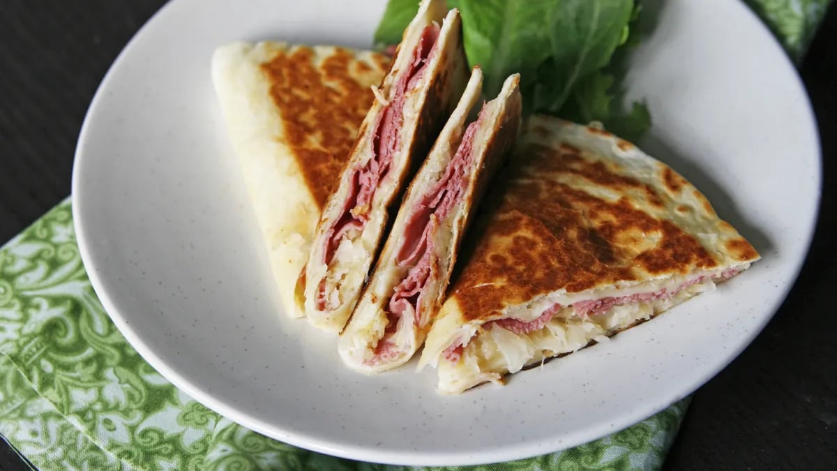 Corned Beef Quesadillas