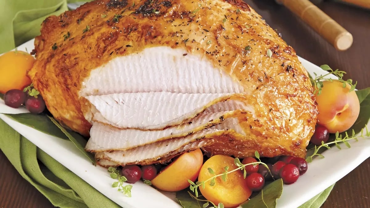 Smoky Maple-Glazed Turkey Breast