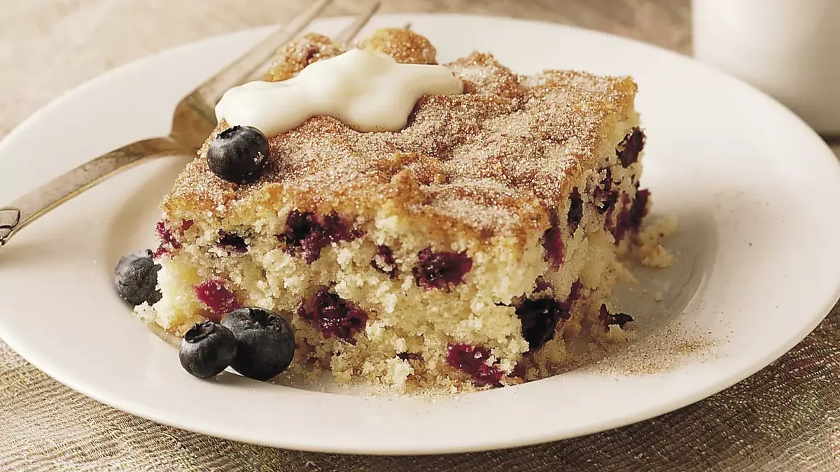 Blueberry Brunch Cake