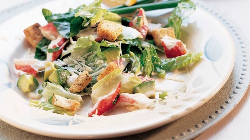 Seafood Caesar Salad