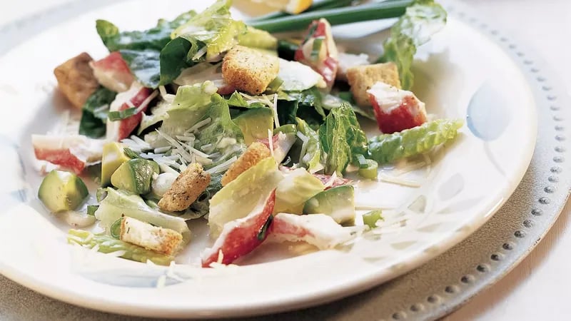 Seafood Caesar Salad