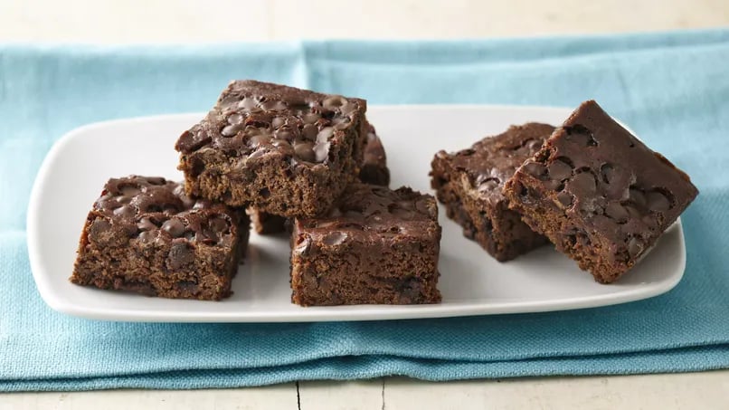 Vegan Double Chocolate Brownies