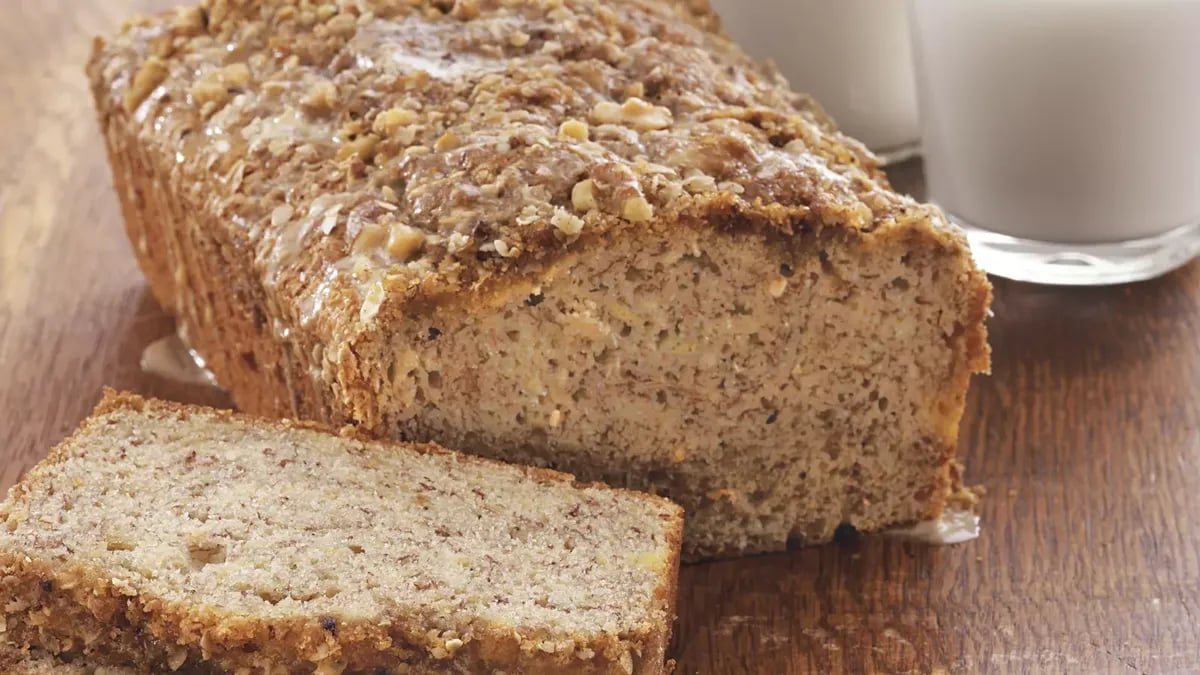 Coffee-Crunch Banana Bread