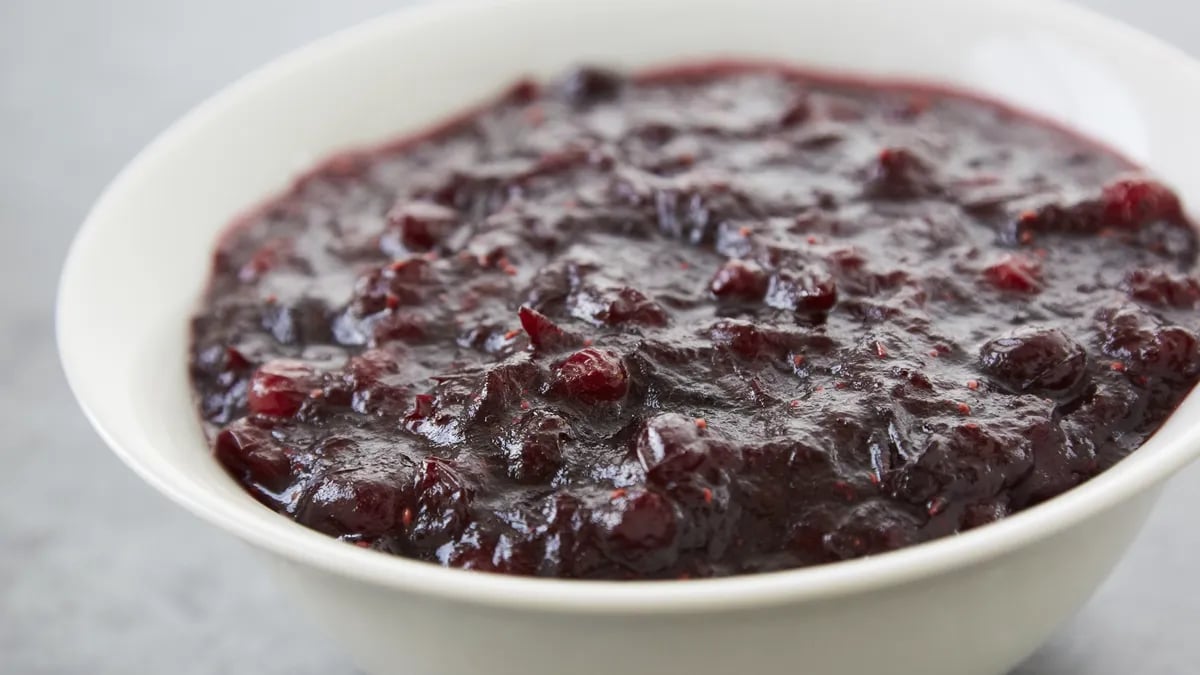 Cognac Cranberry Sauce