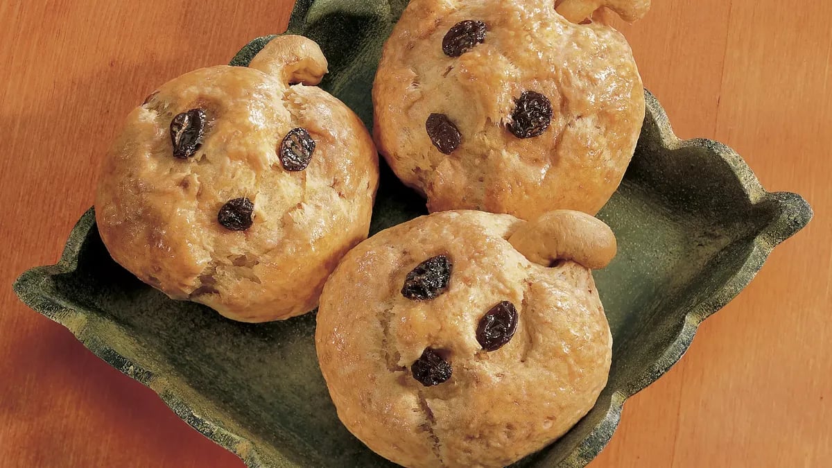 Mini Pumpkin Biscuits