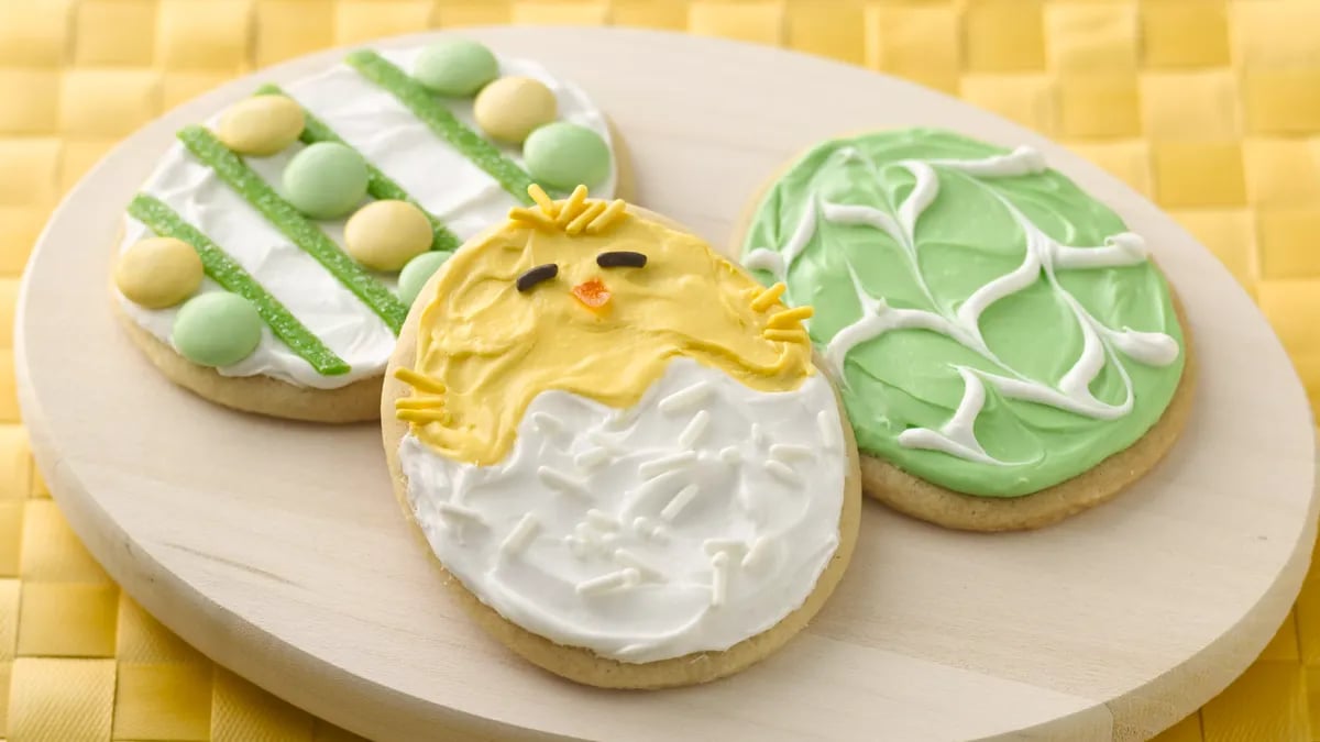 Easter Egg Cookies