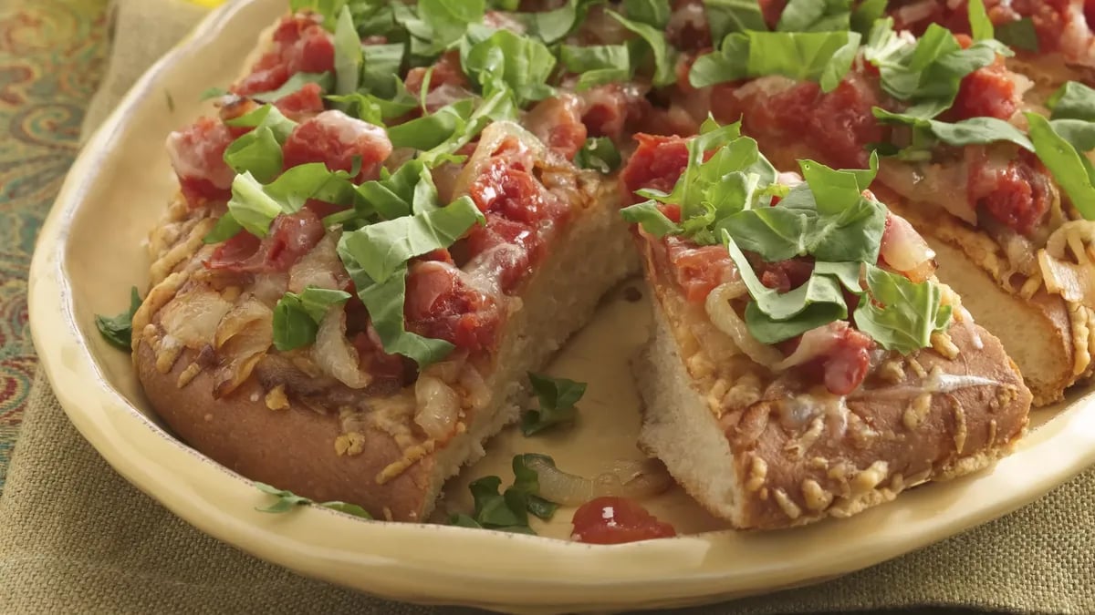 Caramelized Onion-Tomato Focaccia