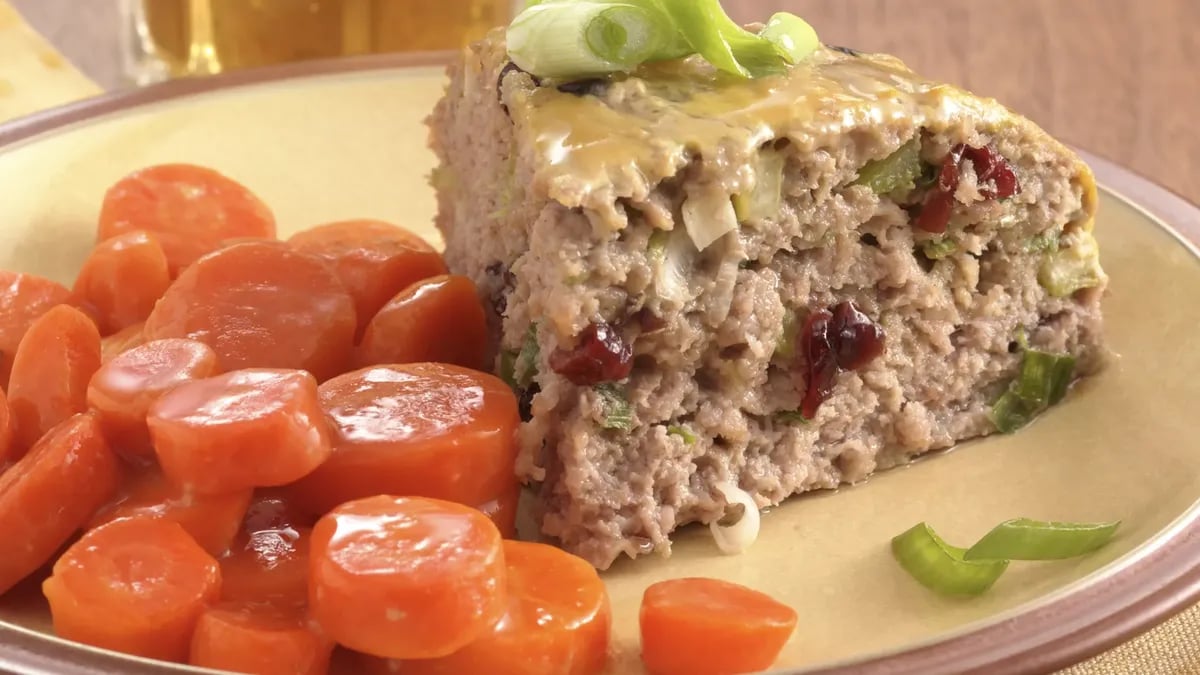 Easy Glazed Turkey Meatloaf