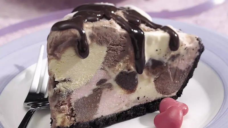 Neapolitan Ice Cream Pie