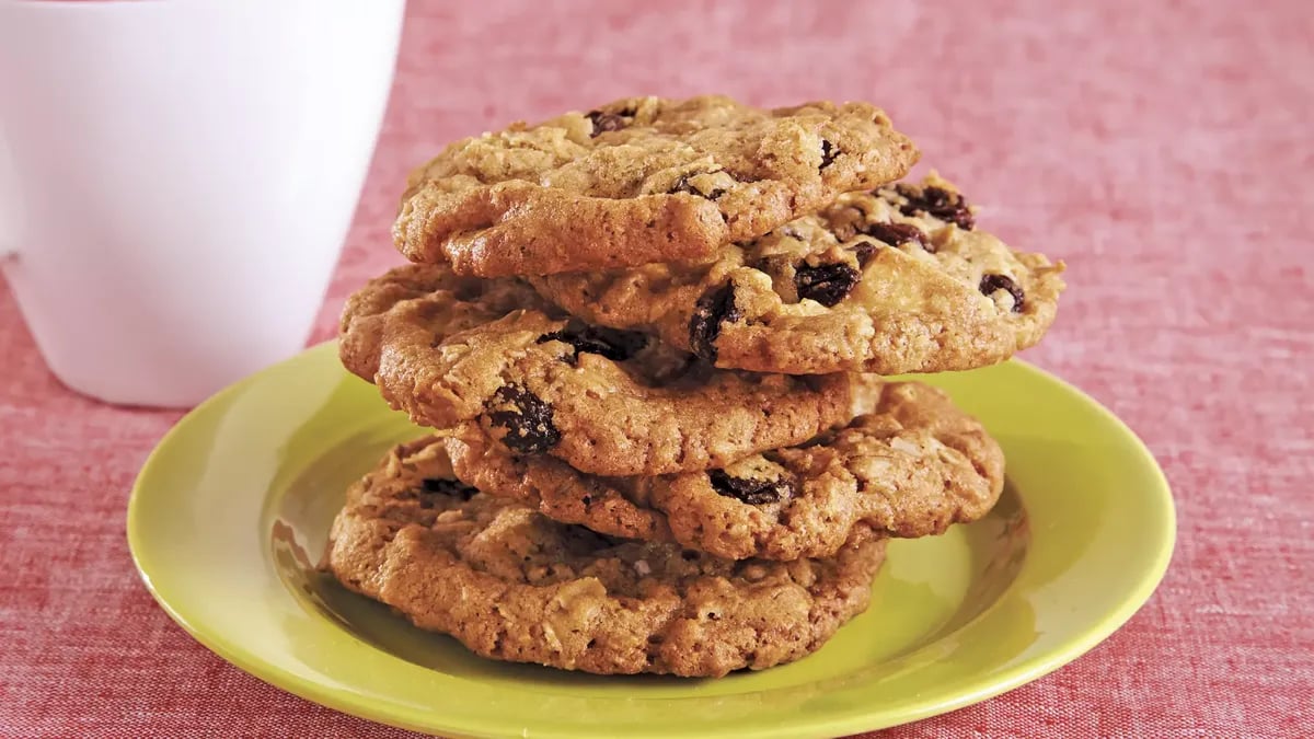 White Chocolate Oatmeal Cookies