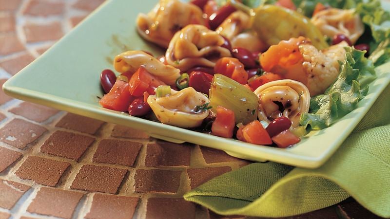 Antipasto Tortellini and Tomato Salad