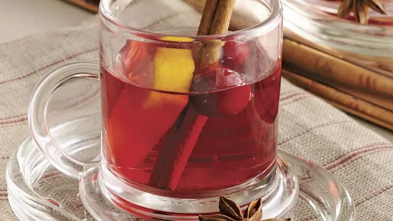 Spiced Cranberry Hot Toddy