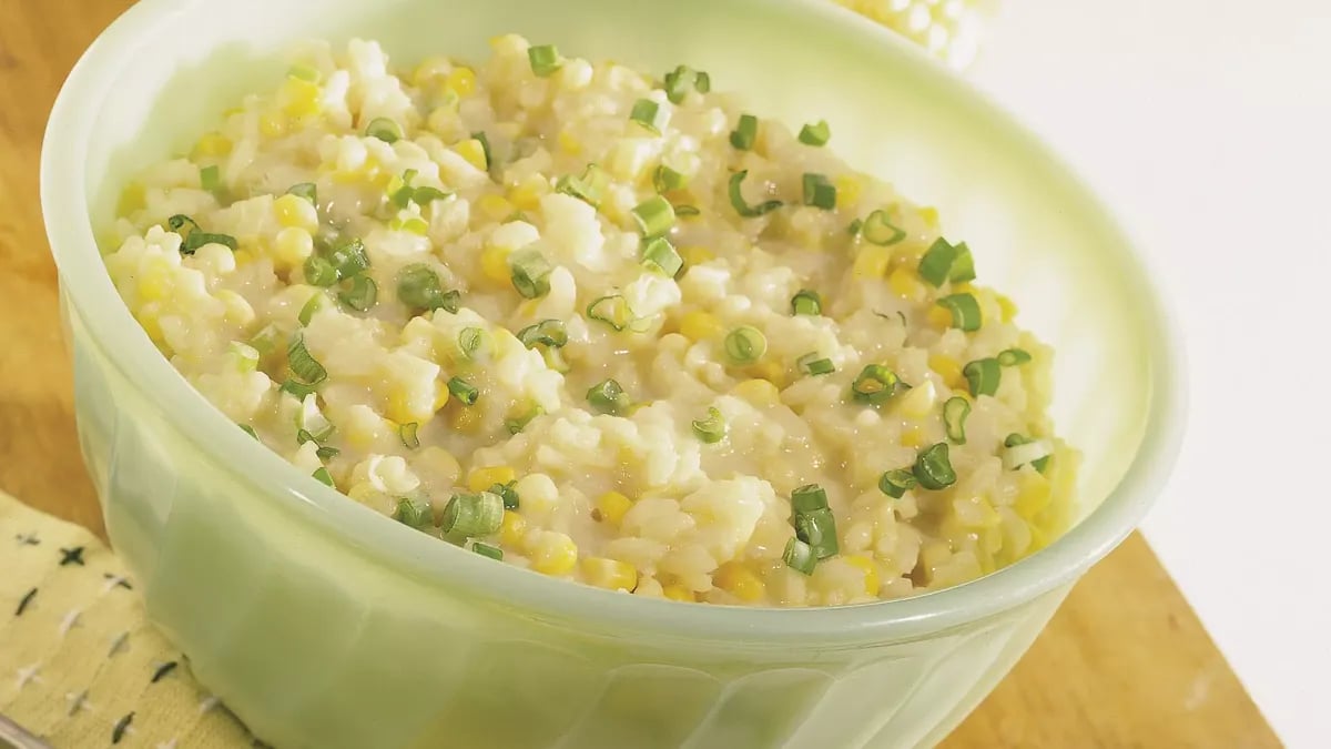 Corn Risotto