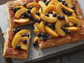 Fresh Peach and Blueberry Tart | Gold Medal Flour US