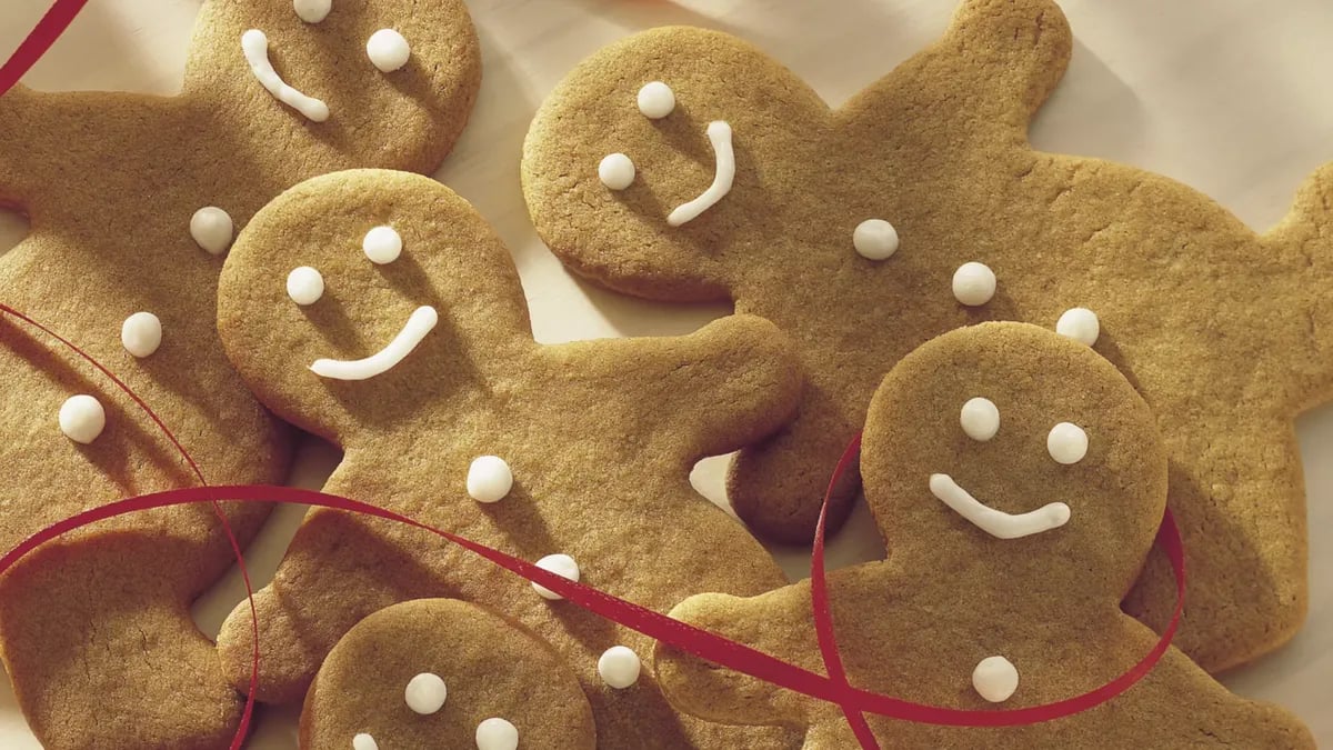 Whole Wheat Gingerbread Cutouts