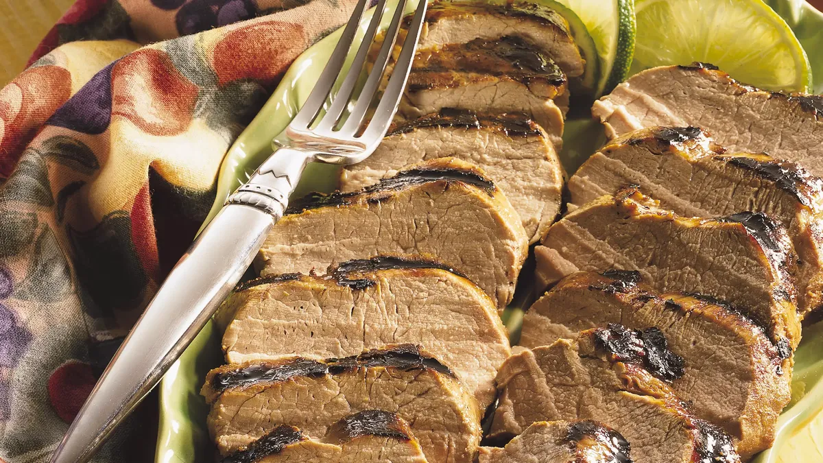 Lime-Marinated Pork Tenderloins