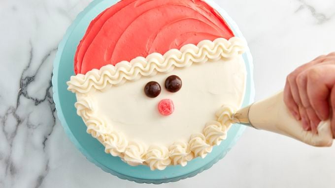 Jolly Santa Cake Pan Instructions