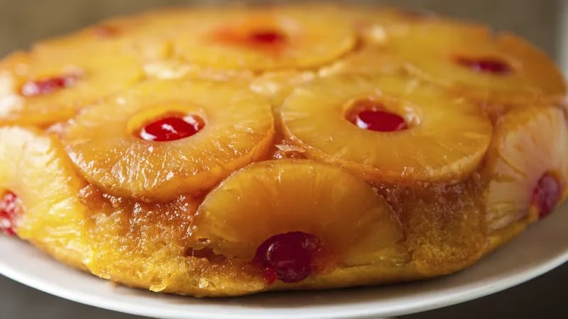 Pineapple Upside-Down Skillet Cake