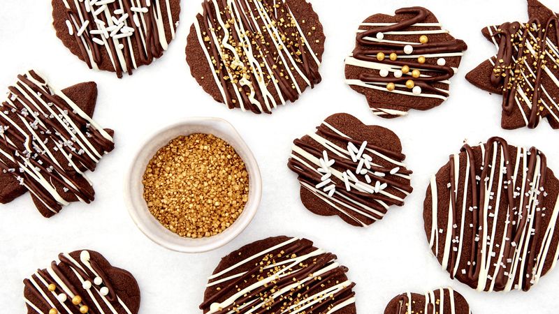 Vegan Cutout Chocolate Cookies
