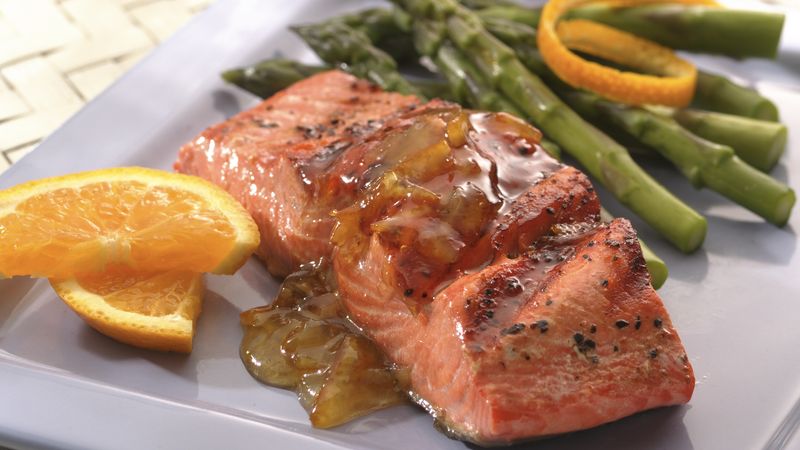 Spicy Balsamic Salmon