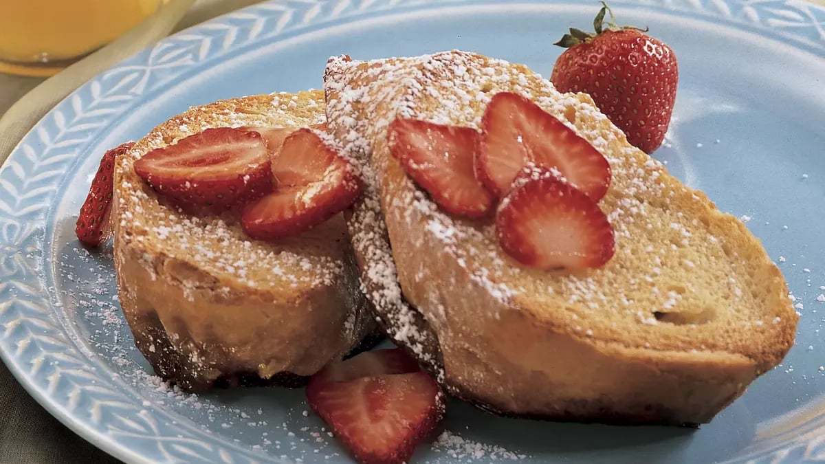 Overnight Maple French Toast