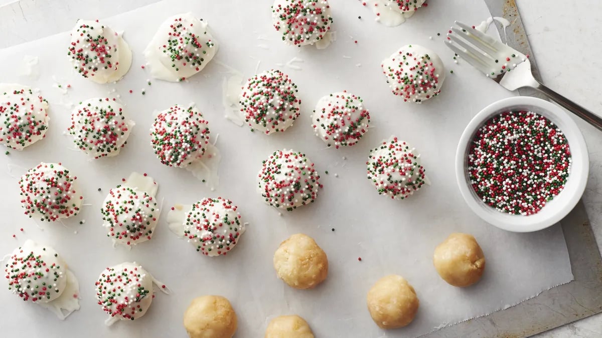 3-Ingredient Sugar Cookie Truffles