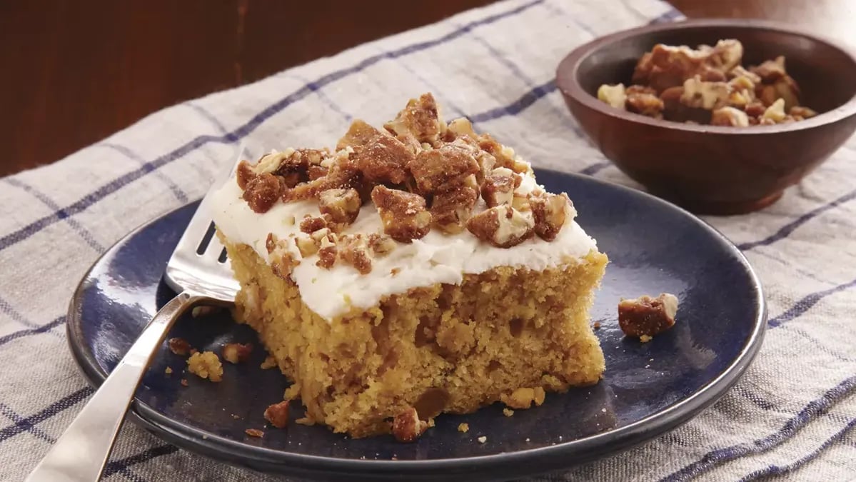 Sweet Potato Praline Cake