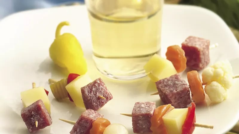 Tiny Meat and Cheese Bites